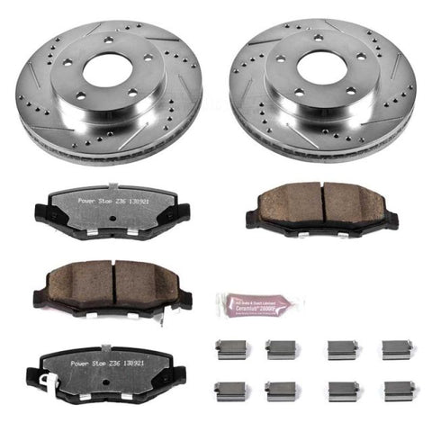 Power Stop 07-11 Dodge Nitro Rear Z36 Truck & Tow Brake Kit - K3046-36