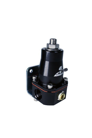 Aeromotive Adjustable Regulator Billet EFI Bypass - (2) -6 Inlets/(1) -6 Return - Black - 13136