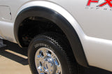 Lund 11-16 Ford F-250 SX-Sport Style Rear Textured Elite Series Fender Flares - Black (2 Pc.) - SX314TB