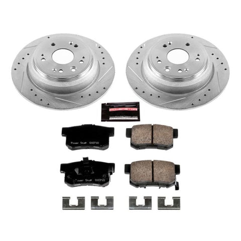 Power Stop 10-11 Honda Accord Crosstour Rear Z23 Evolution Sport Brake Kit - K5859