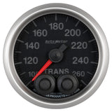 Autometer Elite 52mm 100-260 Degrees F Trans Temperature Peak and Warn Gauge w/ Electronic Control - 5658