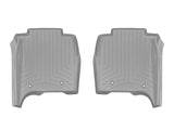 WeatherTech 14-16 Land Rover-Range Rover Rear FloorLiner - Grey Long Wheelbase w/ 2nd Row Console - 464805