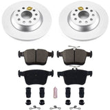 Power Stop 16-18 Audi TT Quattro Rear Z23 Evolution Sport Coated Brake Kit - CRK7176