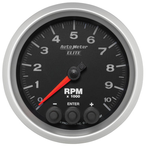 Autometer Street Progressive Shift Light 85.7mm Tachometer 0-10,000 RPM - 5697