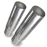Stainless Works Straight Cut Resonator Tips 3in ID Inlet 3in Body - 771300