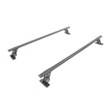 Go Rhino 15-22 Ford F-150 / 07-21 Toy. Tundra XRS Cross Bars Kit - Tex Blk (Attch Tonneau Cvr T-Trk) - 5935015T
