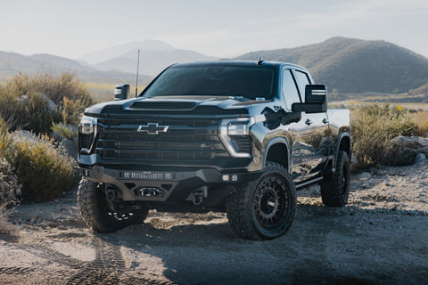 DV8 Offroad 24-26 Chevy Silverado 2500/3500 Spec Series Front Bumper - FBCS2-04
