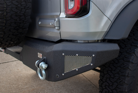 Fishbone Offroad 2021+ Ford Bronco Rear Bumper - Black - FB22360