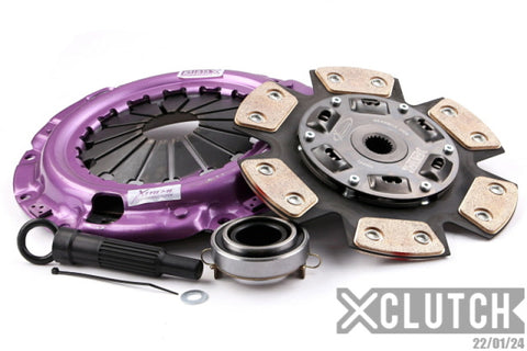 XClutch 94-00 Mitsubishi FTO Base 2.0L Stage 2 Sprung Ceramic Clutch Kit - XKMI23024-1B