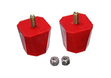 Energy Suspension Bump Stop 2in Tall 2in Square - Red - 9.9136R