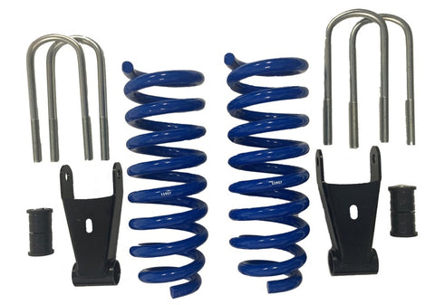 Ford Racing 2021+ Ford F-150 2WD/4WD Regular Cab / Super Cab / Super Crew Complete Lowering Kit - M-3000-H4B