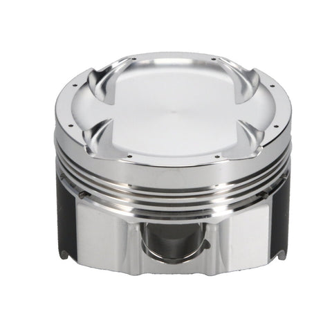 Manley Mitsubishi Evo VIII/IX 4G63/4G63T 86mm Bore 8.5:1 Comp Ratio -12.1cc Dish T/T Piston Set - 606310CE-4