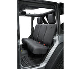 Bestop 13-18 Jeep Wrangler JK 4-Door Rear Seat Covers (Black Diamond) - 29284-35