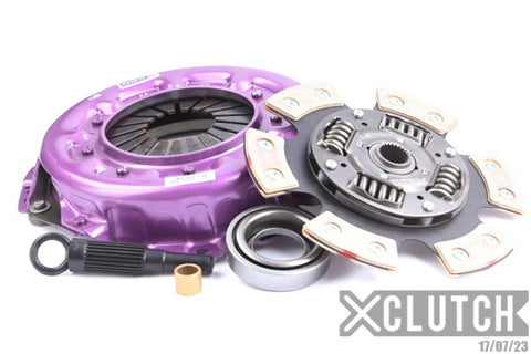 XClutch 91-98 Nissan 180SX S13 2.0L Stage 2 Sprung Ceramic Clutch Kit - XKNI24003-1B