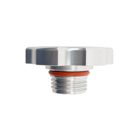 Wehrli 98.5-23 Cummins Billet Aluminum Clear Anodized Oil Fill Cap - WCF100394