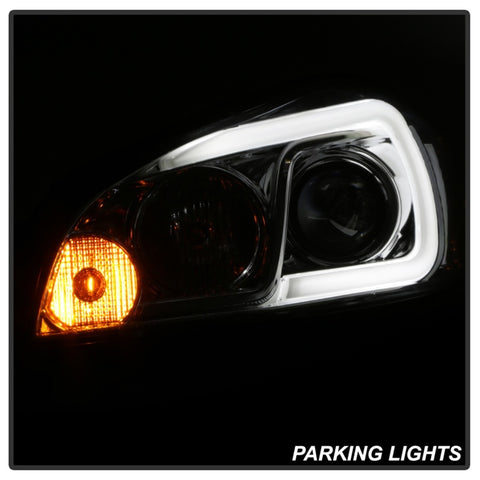 Spyder 06-13 Chevy Impala / 06-07 Chevy Monte Carlo Projector Headlights - Light Bar - Chrome - 5086686