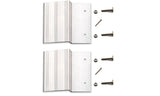 Lund Universal Ramp Kit For 2X8in To 2X10in Planks 9X7.5X2.25in - Silver - 602002
