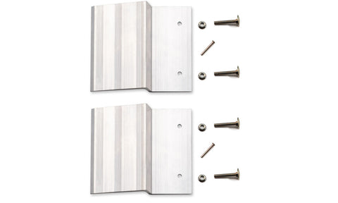 Lund Universal Ramp Kit For 2X8in To 2X10in Planks 9X7.5X2.25in - Silver - 602002