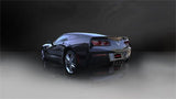 Corsa 2014 Chevy Corvette C7 Coupe 6.2L V8 AT/MT 2.75in Valve-Back Dual Rear Exit Black Xtreme Exht - 14762BLK