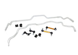 Whiteline 96-01 Mitsubishi Lancer Evolution IV/V/VI AWD Anti Sway Bar Front and Rear Vehicle Kit - BMK011