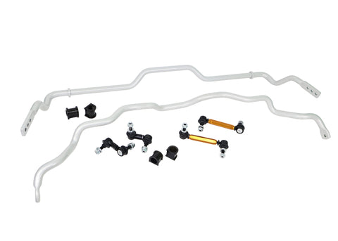 Whiteline 96-01 Mitsubishi Lancer Evolution IV/V/VI AWD Anti Sway Bar Front and Rear Vehicle Kit - BMK011