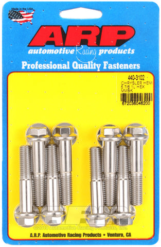 ARP Chrysler Hemi 5.7/6.1L SS Hex Motor Mount Bolt Kit - 440-3102