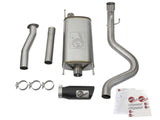 aFe MACHForce XP Cat-Back SS w/Black Tips 16 Toyota Tacoma V6-3.5L - 49-46026-B