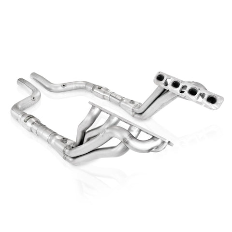 Stainless Works 2008-17 Hemi Headers 1-7/8in Primaries 3in High-Flow Cats - HM64HDRCAT
