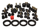 Energy Suspension 97-01 Honda Prelude (Type SH Only) Black Hyper-Flex Master Bushing Set - 16.18113G