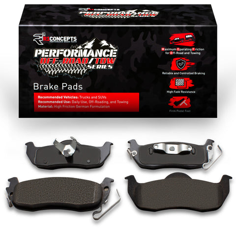 R1 04-15 Nissan Titan Rear Off-Road/Tow Brake Pads - 2400-1041-00