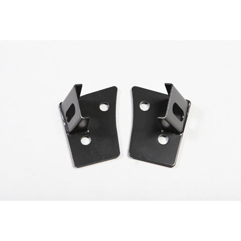 Rugged Ridge 07-18 Jeep Wrangler JK Back Windshield Aux. Light Mounting Brackets - 11027.03