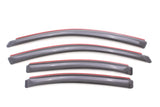 AVS 09-15 Nissan Maxima Ventvisor In-Channel Front & Rear Window Deflectors 4pc - Smoke - 194100