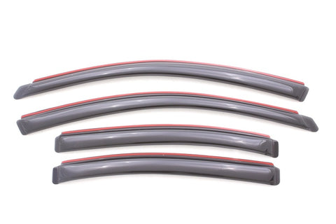 AVS 09-15 Nissan Maxima Ventvisor In-Channel Front & Rear Window Deflectors 4pc - Smoke - 194100