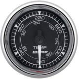 AutoMeter Chrono 2-1/16in 140-380 Degree Temperature Digital Stepper Motor Gauge - Chrome - 9740
