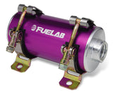 Fuelab Prodigy High Flow Carb In-Line Fuel Pump - 1800 HP - Purple - 41403-4