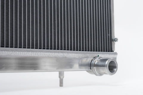 CSF R32 Nissan Skyline GT-R / GT-S Full Billet Aluminum High-Performance Radiator - Raw Finish - 7217