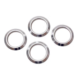 DV8 Offroad 2007-2010 Jeep JK A/C Vent Bezel Trim 4 Piece Set - D-JP-180000-AL