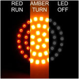 Letric Lighting Prem Bllt Styl Swtchbcks Red - LLC-P7SRA