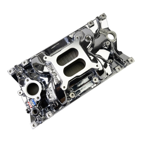 Edelbrock Chevy Vortec SB Performance EPS Manifold - Chrome Plasma Finish - 2716-CP