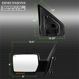 xTune Ford F150 07-14 Power Heated Amber LED Signal OE Mirror Left MIR-03349EH-P-L - 9935336