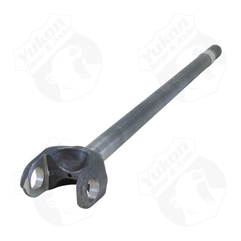 Yukon Gear 4340 Chromoly Axle For 10-13 Dodge 9.25in Front / Right Hand Side / 38.1in Long - YA W43004