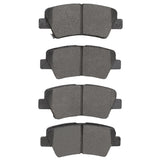 DFC 12-25 Kia Soul EV Rear 4000 Hybridynamic Brake Pads - 4000-1813-00