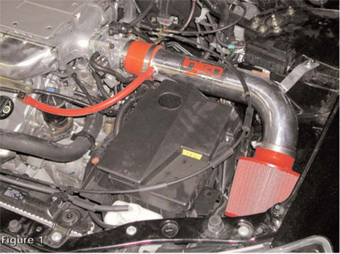 Injen 98-02 Honda Accord V6 3.0L/ 02-03 Acura TL V6 3.2L Black IS Short Ram Cold Air Intake - IS1660BLK