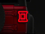 Raxiom 18-23 Jeep Wrangler JL Horizon LED Tail Lights- BlkHousing- Red Lens - J133625-JL