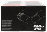 K&N 08-11 WRX/STi Black Typhoon Short Ram Intake - 69-8004TTK