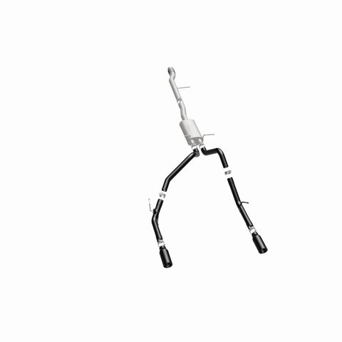 MagnaFlow SYS Cat-Back 4in Black Dual Split Rear Tips 14-15 Chevy Silverado/GMC Sierra 4.3L-5.3L - 15361