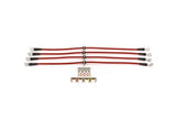 Power Stop 12-15 Chevrolet Camaro Front & Rear SS Braided Brake Hose Kit - BH00046
