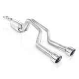 Stainless Works 2006-09 Trailblazer SS 6.0L 2-1/2in S-Tube Exhaust Y-Pipe Side Bumper Exit - TBTDLMFCO