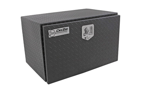 Dee Zee Universal Tool Box - Specialty Underbed Black BT Alum 30X20X18 (Txt Blk) - DZ74TB