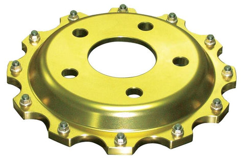 DBA 2004+ STi Front Slotted 5000 Series Replacement Rotor Rings - DBA5654.1S
